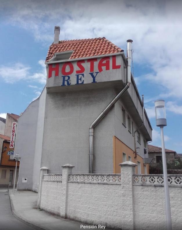 Pension Rey Isla de Arosa Exteriör bild